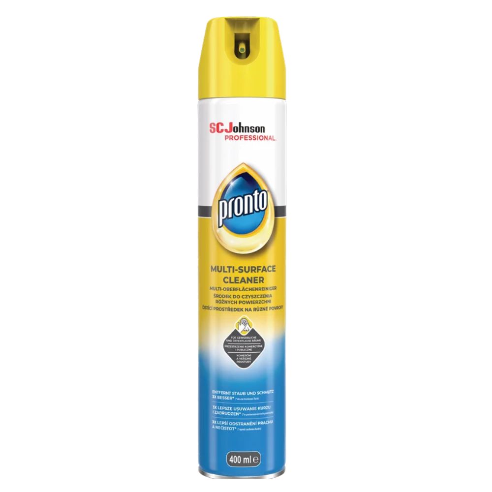 Spray mobila Pronto 300 ml pentru suprafete multiple Spray pentru mobila Pronto suprafete multiple 300 ml